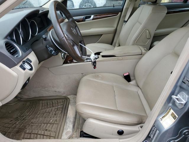  MERCEDES-BENZ C-CLASS 2012 Сірий
