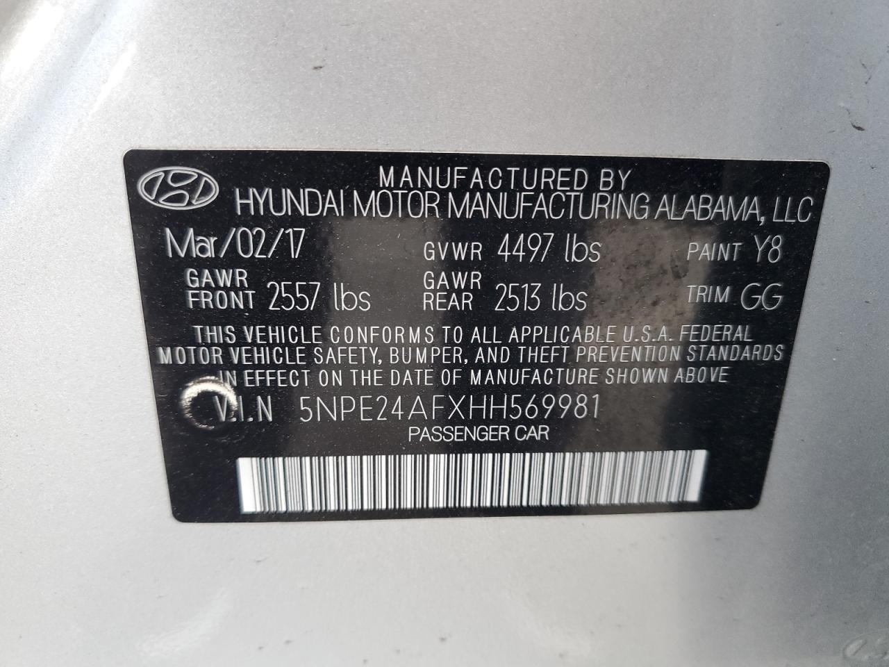 2017 Hyundai Sonata - Image 12