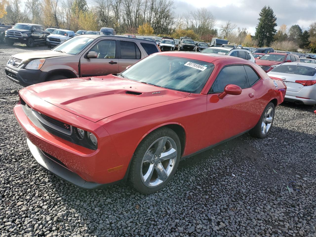 VIN 2C3CDYBT9DH575369 2013 DODGE CHALLENGER no.1