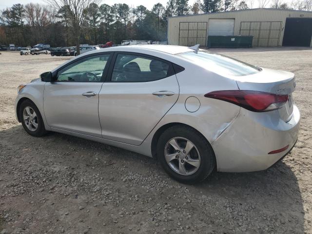  HYUNDAI ELANTRA 2015 Silver