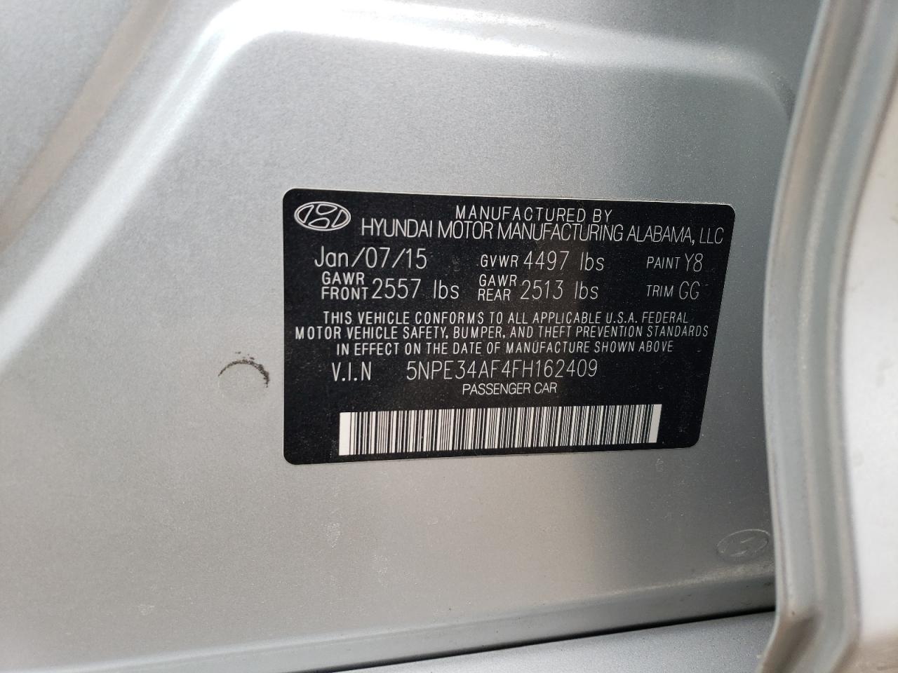 2015 Hyundai Sonata - Image 14