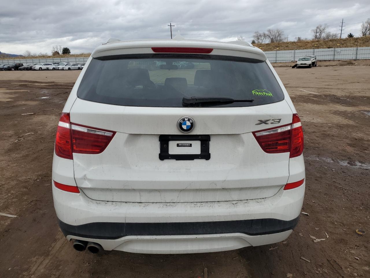 VIN 5UXWX9C32H0W69588 2017 BMW X3 no.6