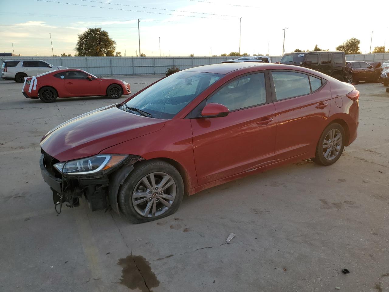 KMHD84LF1HU144559 2017 HYUNDAI ELANTRA - Image 1
