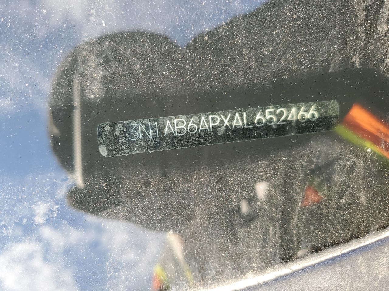 2010 Nissan Sentra 2.0 VIN: 3N1AB6APXAL652466 Lot: 80118104