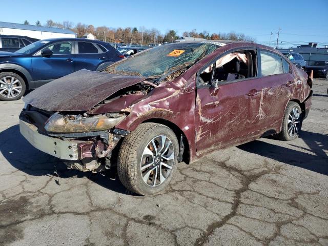  HONDA CIVIC 2013 Burgundy