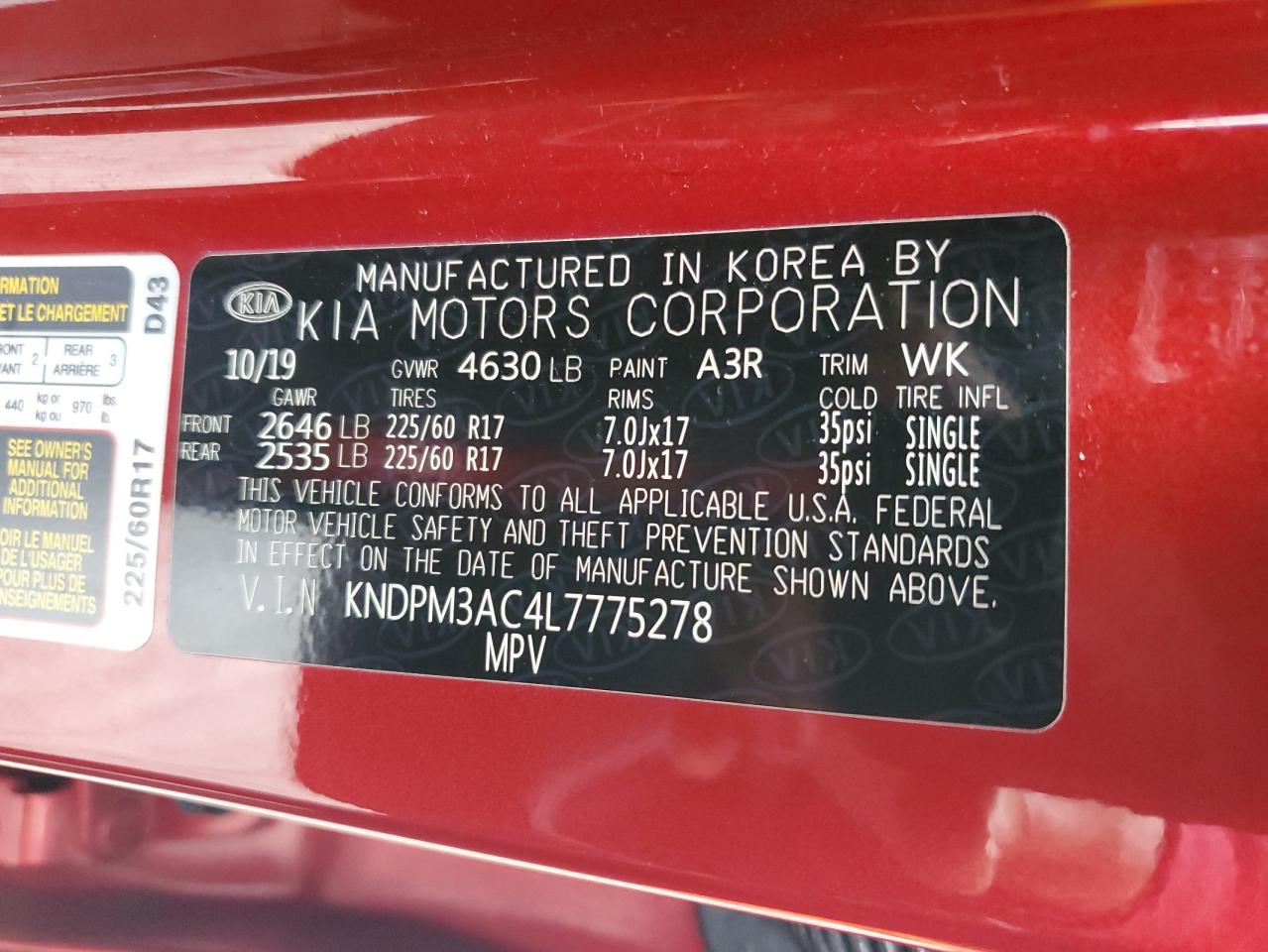2020 Kia Sportage - Image 13