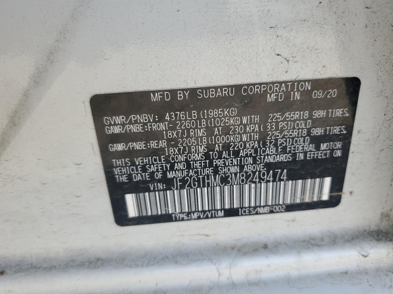 2021 Subaru XV - Image 12