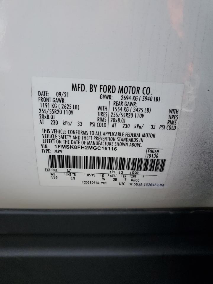 2021 Ford Explorer - Image 13