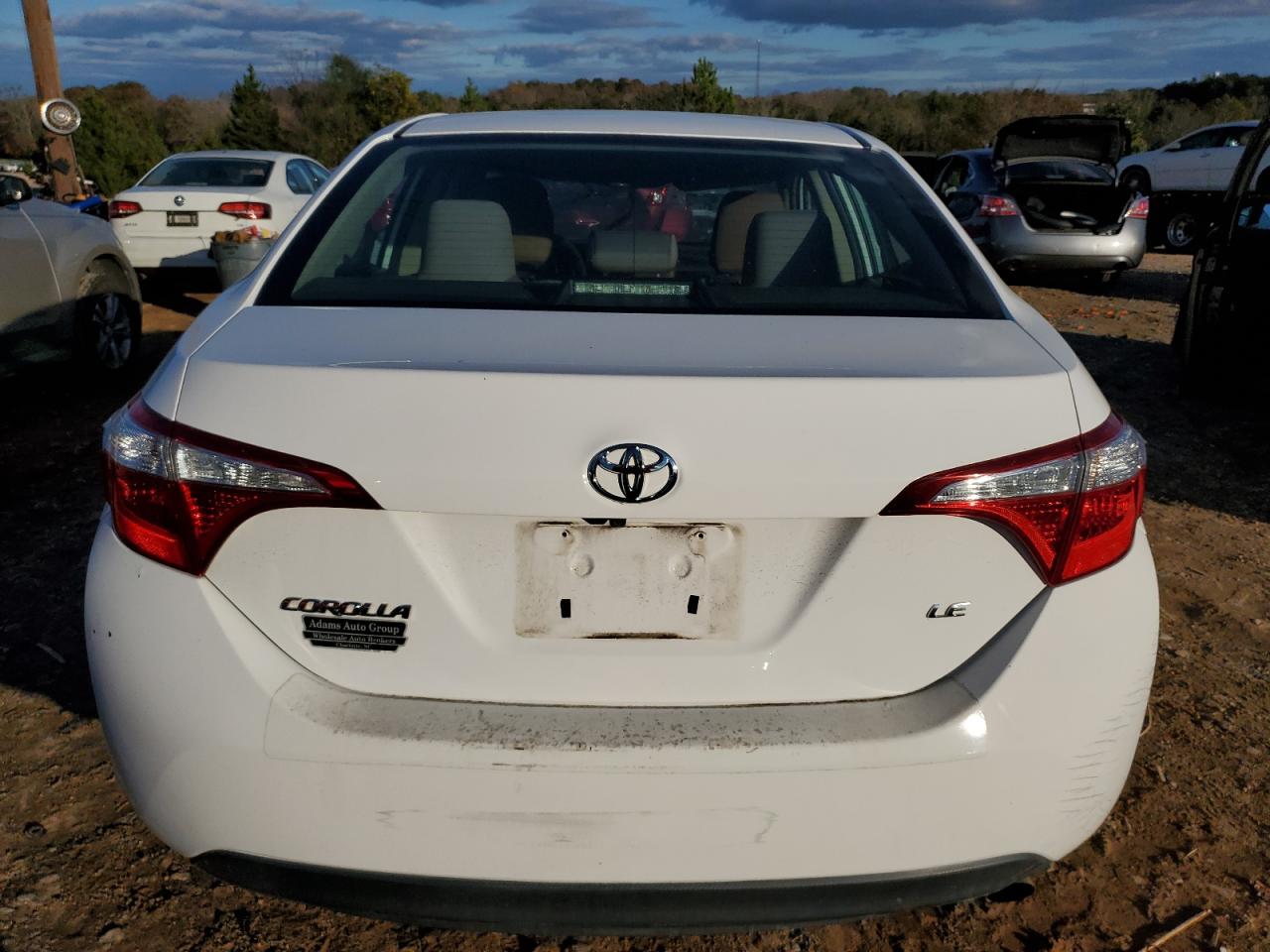 VIN 2T1BURHE1GC662946 2016 TOYOTA COROLLA no.6