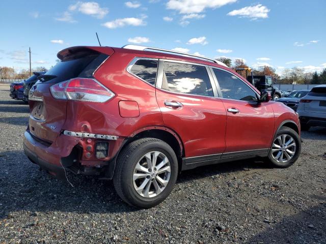  NISSAN ROGUE 2015 Red