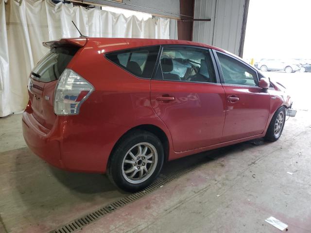 Кроссоверы TOYOTA PRIUS 2013 Красный