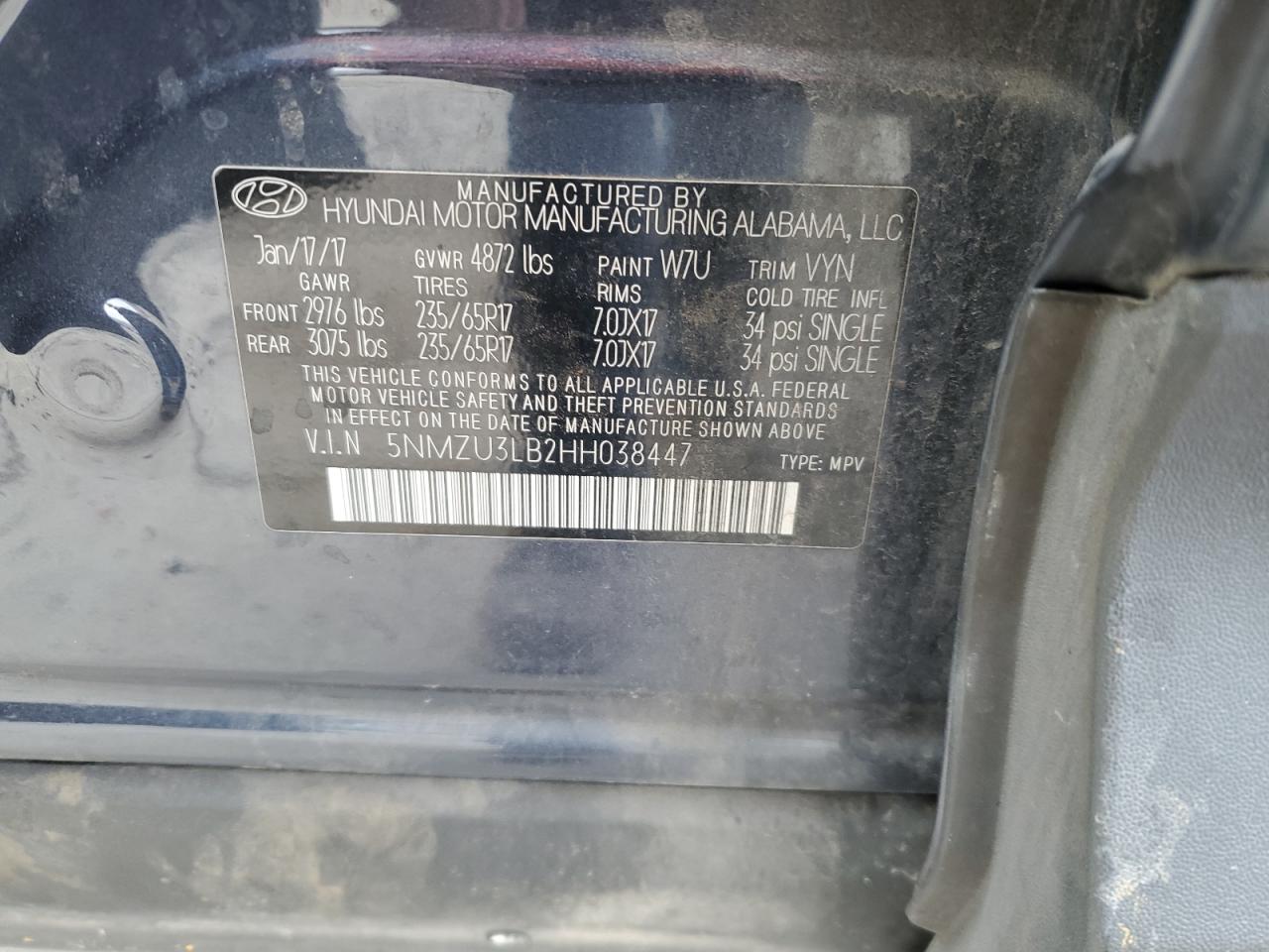 2017 Hyundai Santa Fe - Image 15