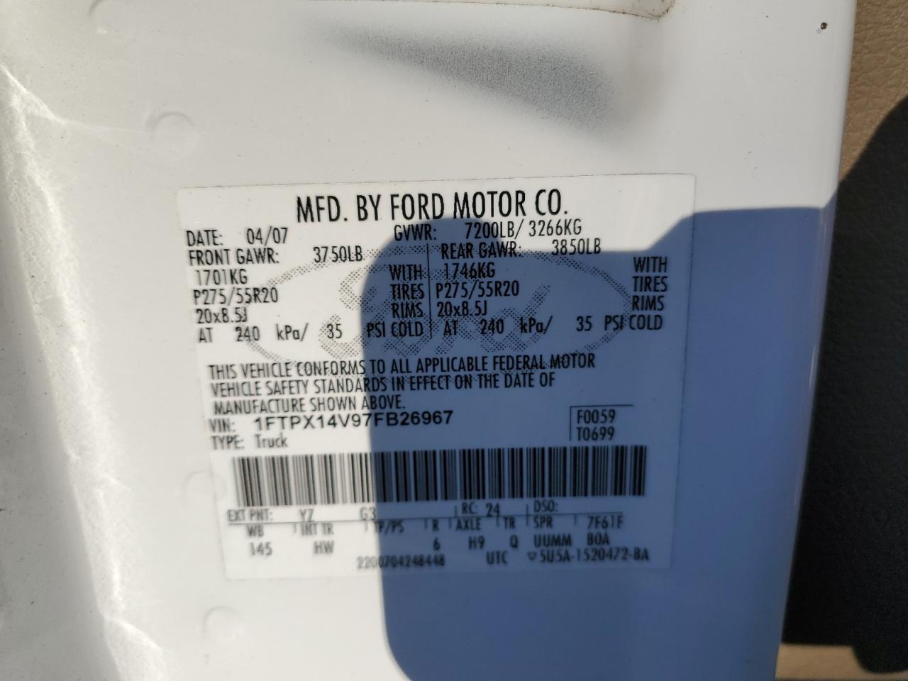 2007 Ford F-150 - Image 12