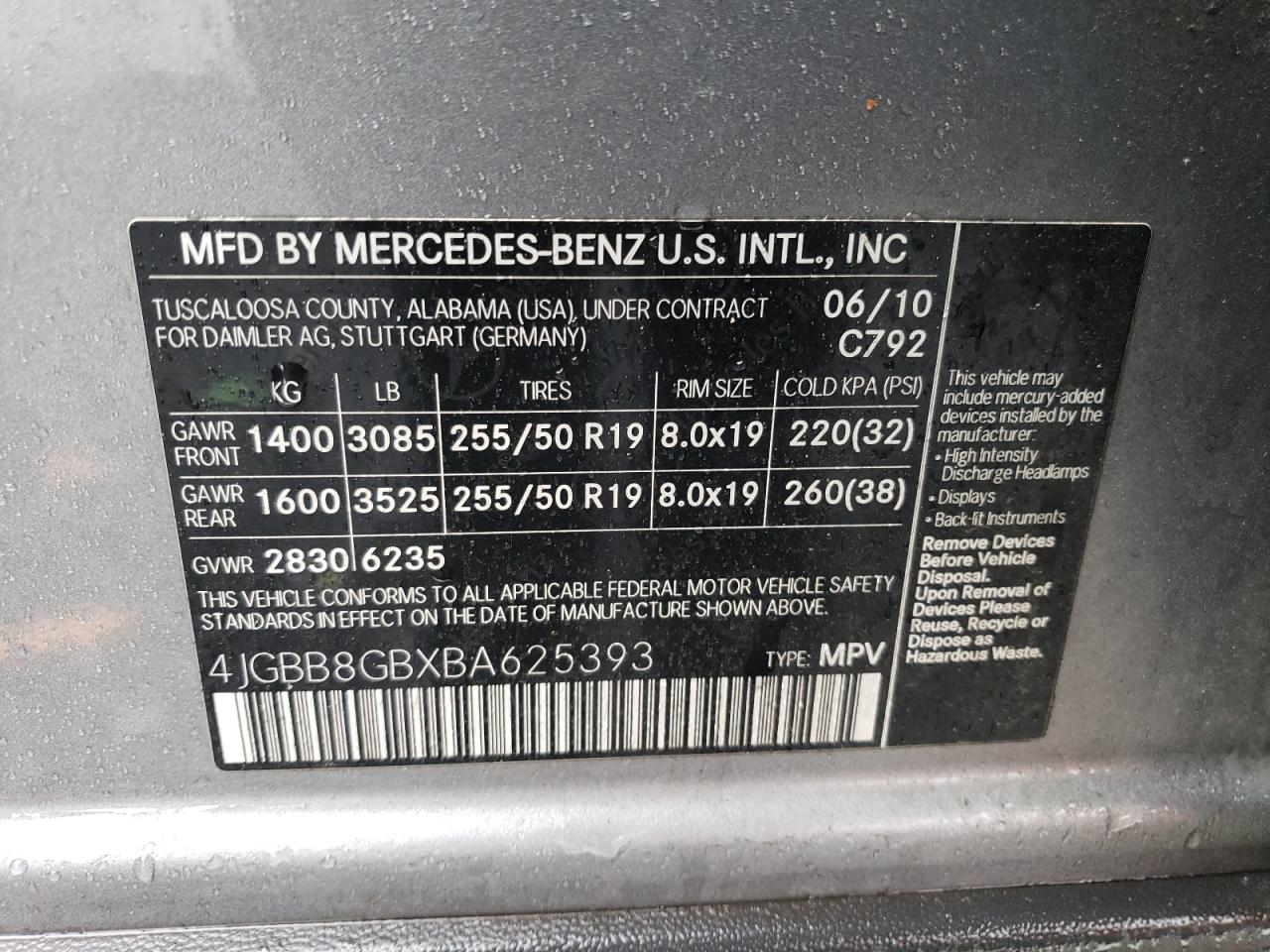 2011 Mercedes-Benz M-klasse - Image 13