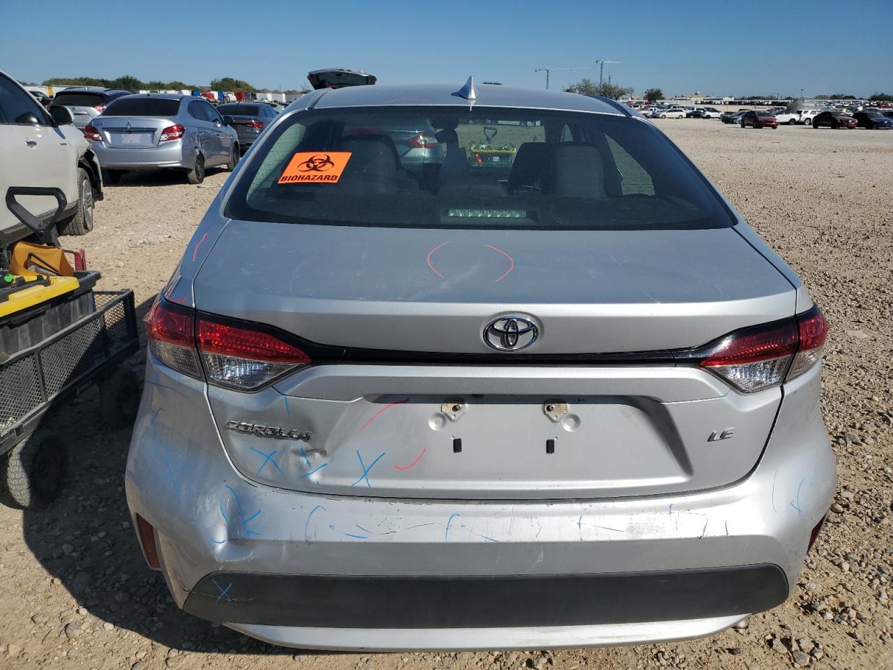 2021 Toyota Corolla Le VIN: 5YFEPMAE8MP218444 Lot: 81183984