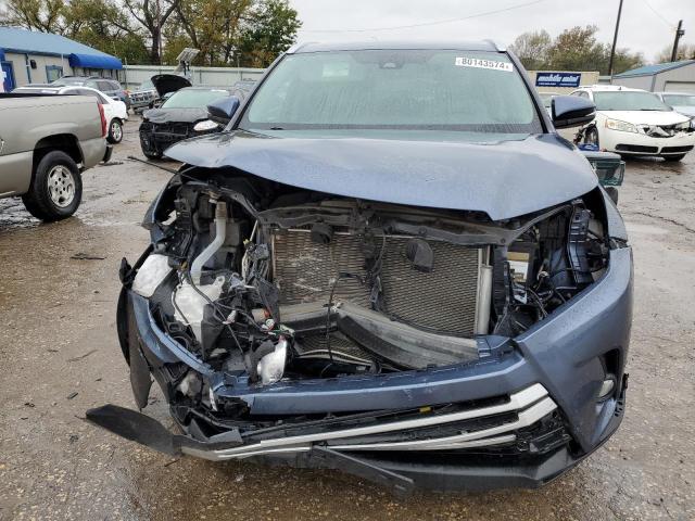  TOYOTA HIGHLANDER 2019 Granatowy