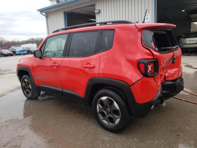  JEEP RENEGADE 2018 Червоний