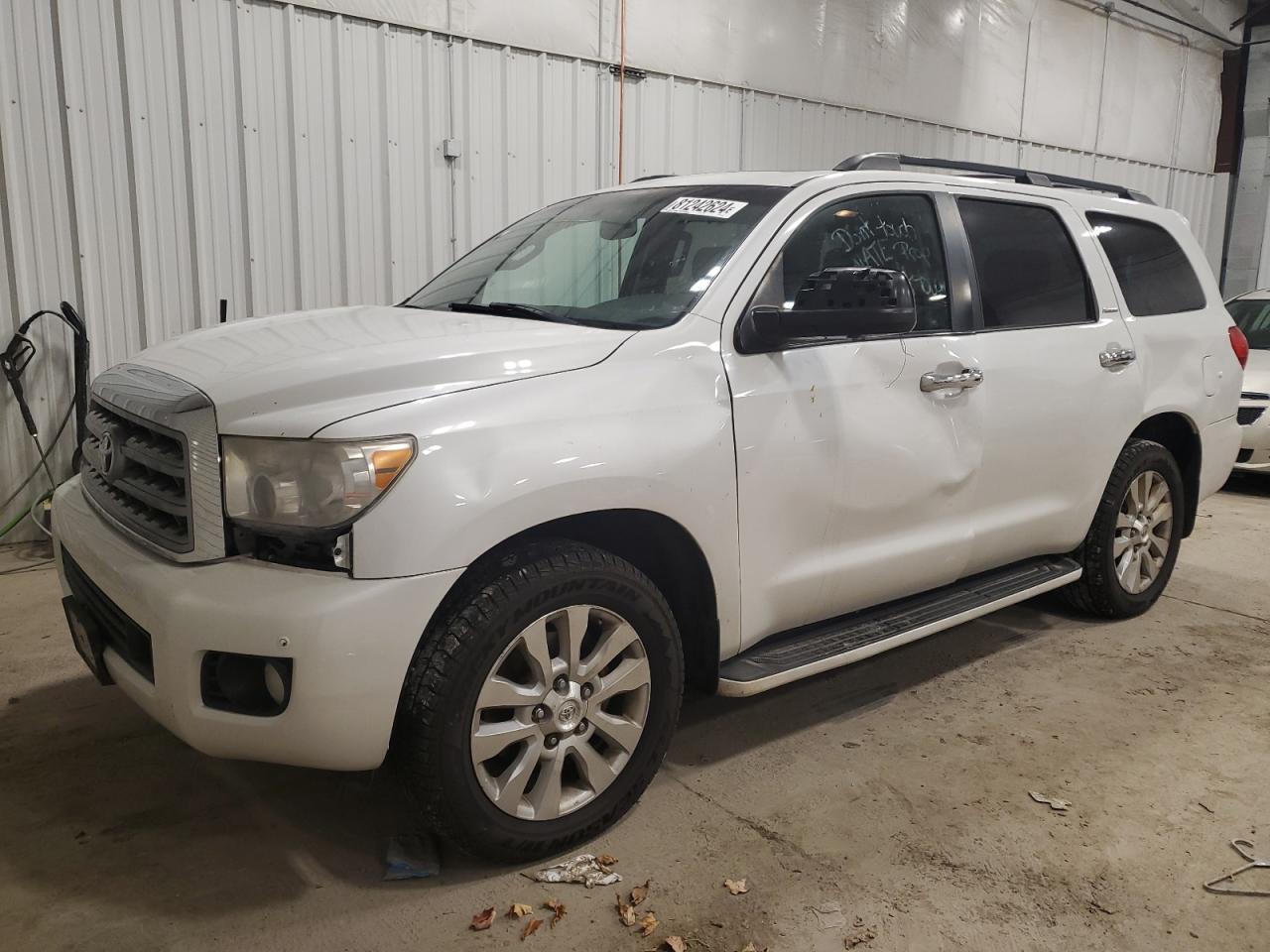 2008 Toyota Sequoia Platinum VIN: 5TDBY67A68S007787 Lot: 81242624