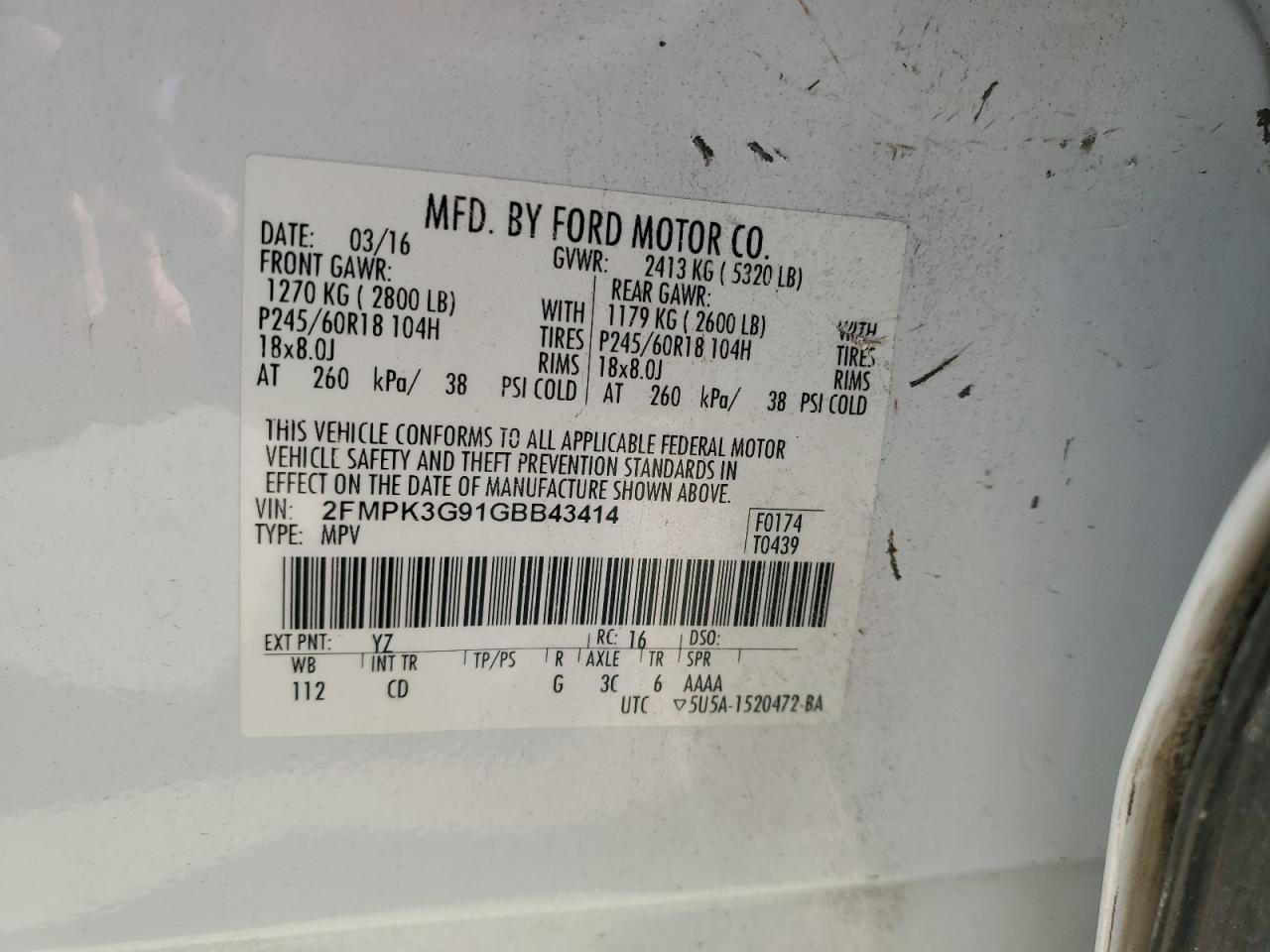 2016 Ford Edge - Image 14