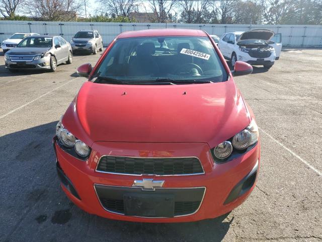  CHEVROLET SONIC 2015 Красный