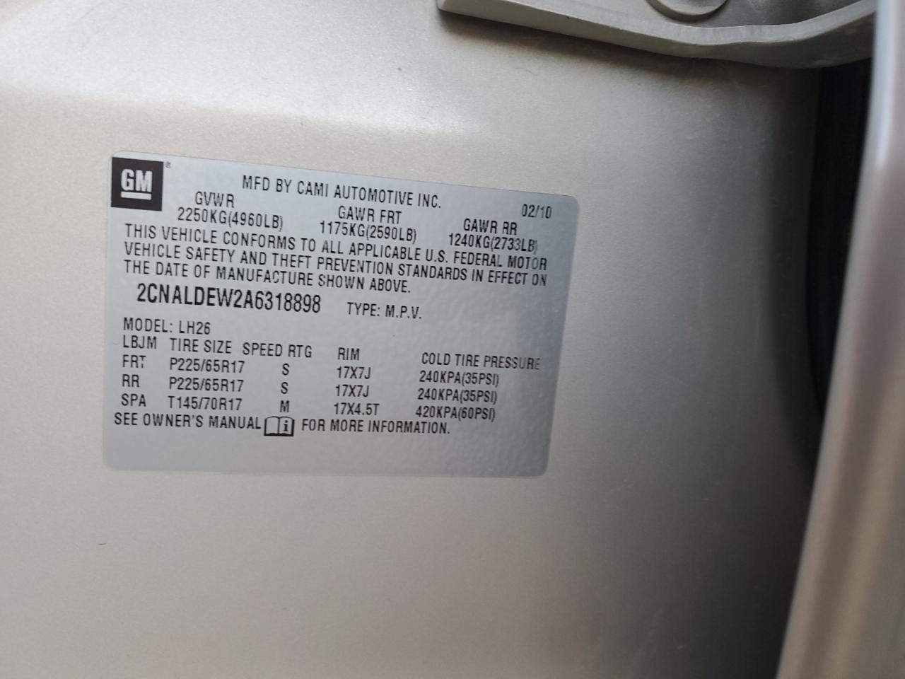 2010 Chevrolet Equinox - Image 13