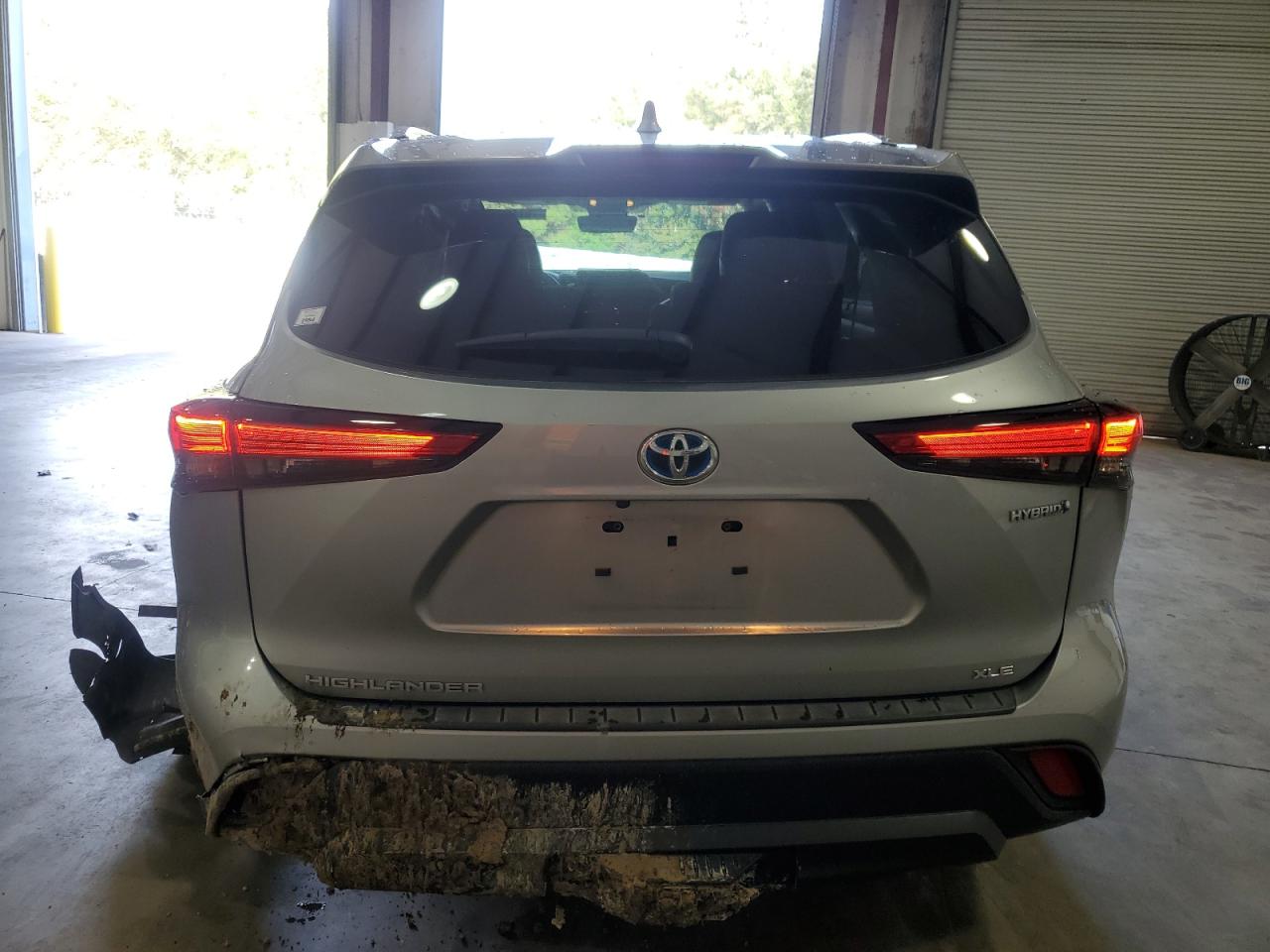 2022 Toyota Highlander Hybrid Xle VIN: 5TDGARAH1NS012960 Lot: 79142654