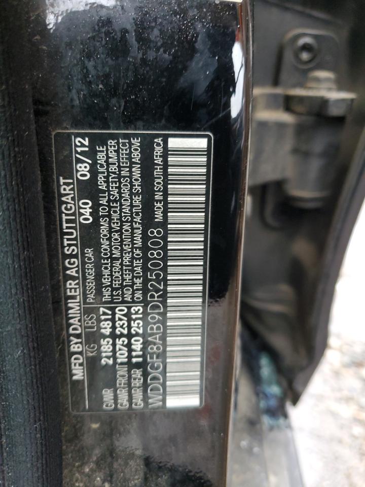 2013 Mercedes-Benz C 300 4Matic VIN: WDDGF8AB9DR250808 Lot: 78417064