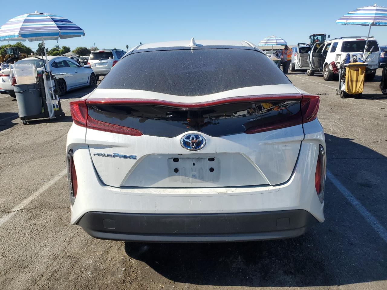 2021 Toyota Prius Prime Le VIN: JTDKAMFP0M3183762 Lot: 79855684