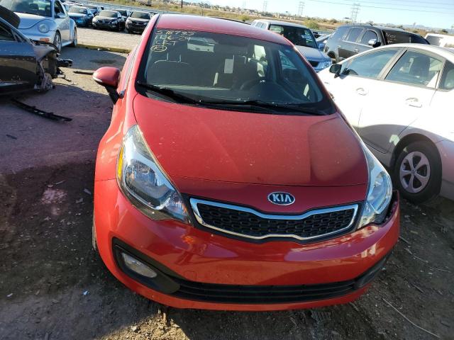  KIA RIO 2013 Червоний