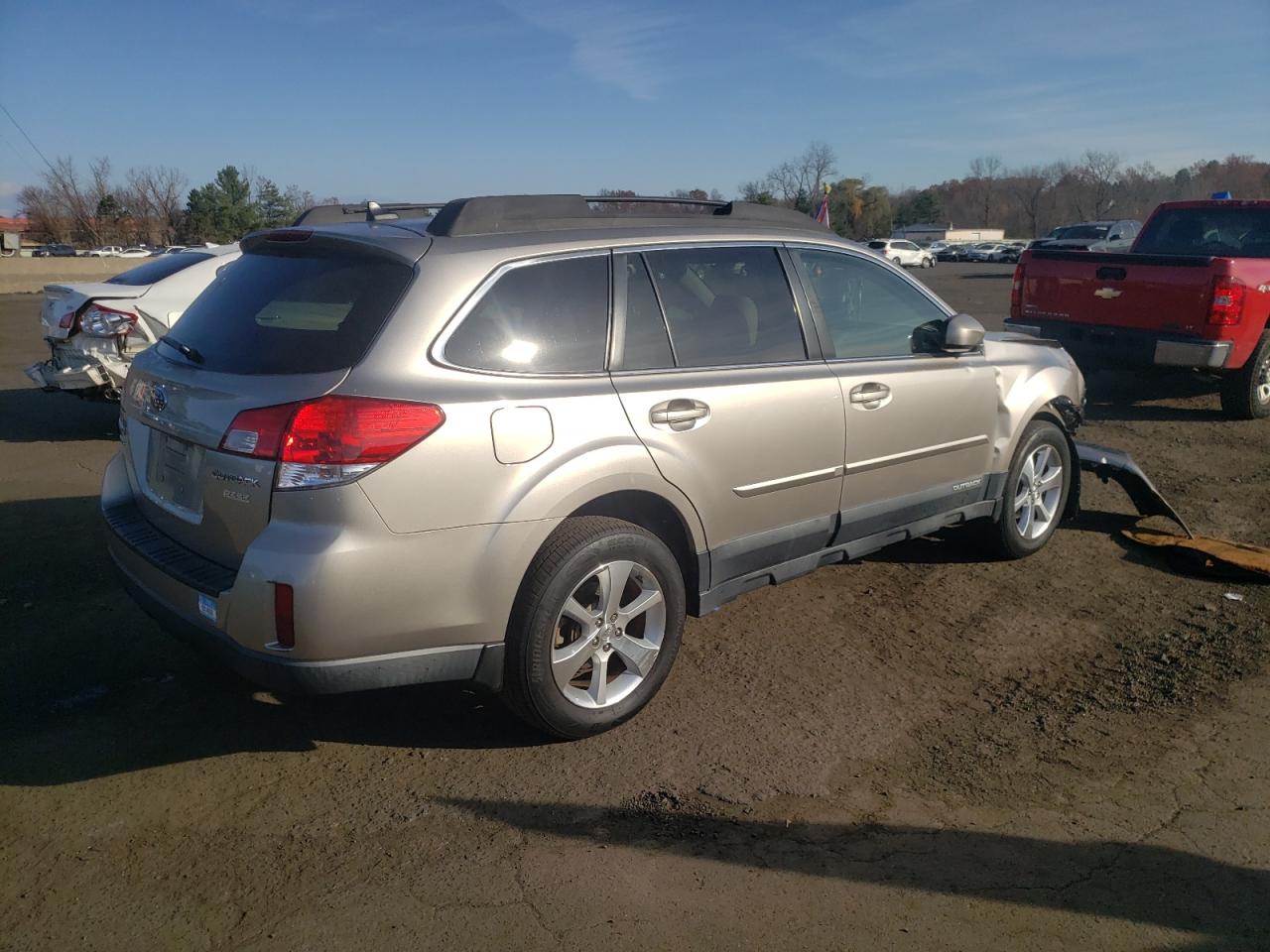 VIN 4S4BRBLC9E3314585 2014 SUBARU OUTBACK no.3