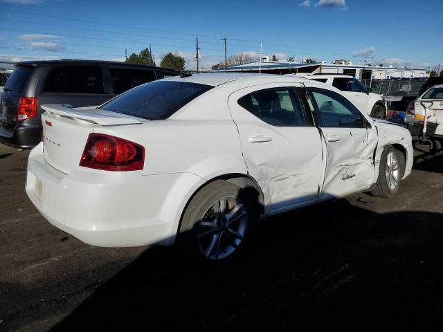 Седаны DODGE AVENGER 2012 Белы