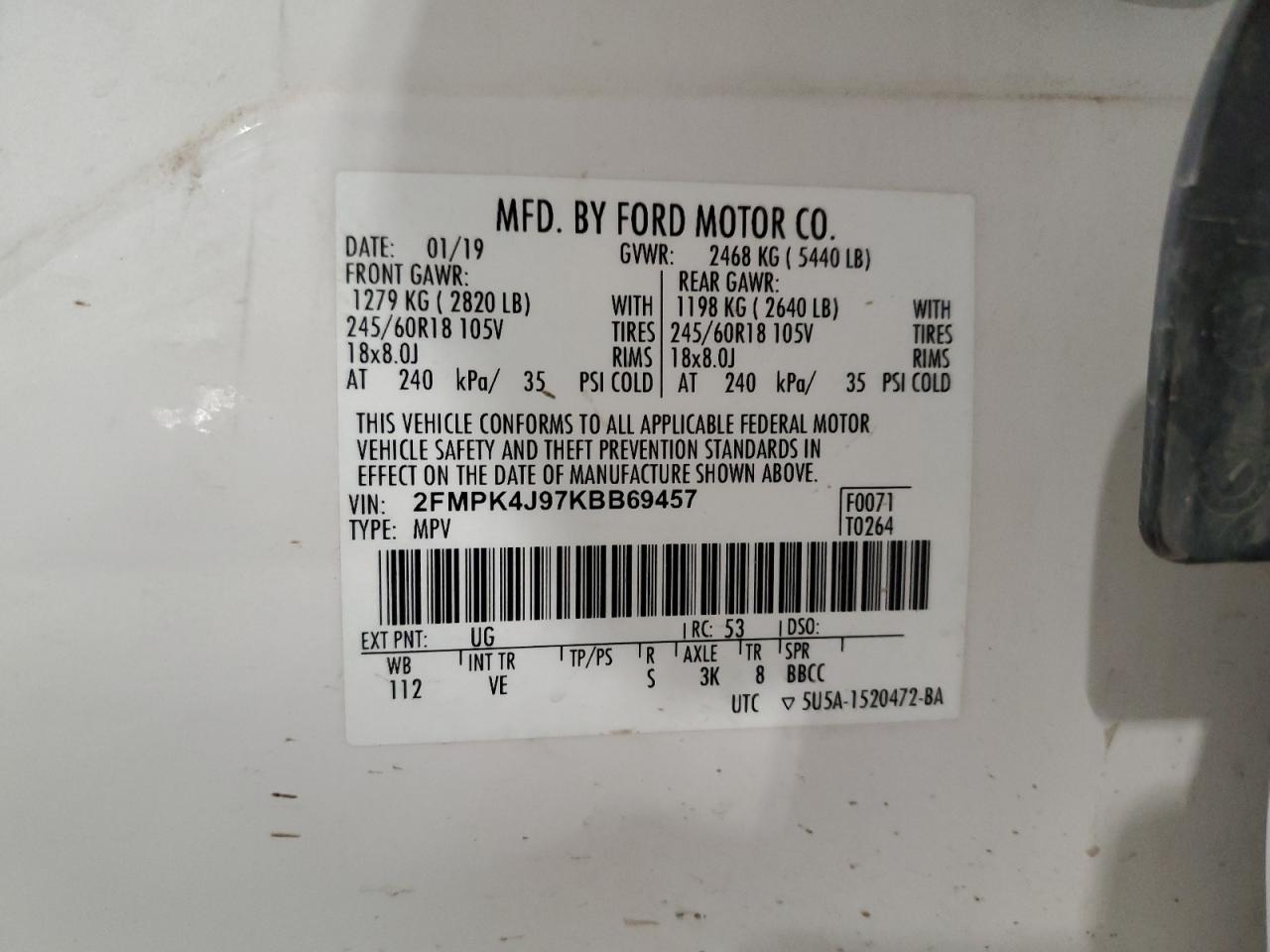 2019 Ford Edge - Image 15