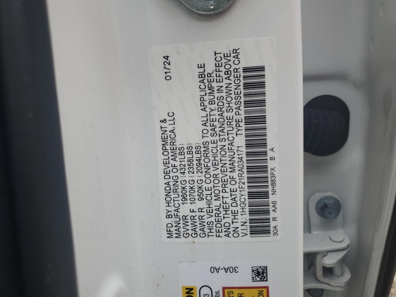 2024 Honda Accord - Image 14
