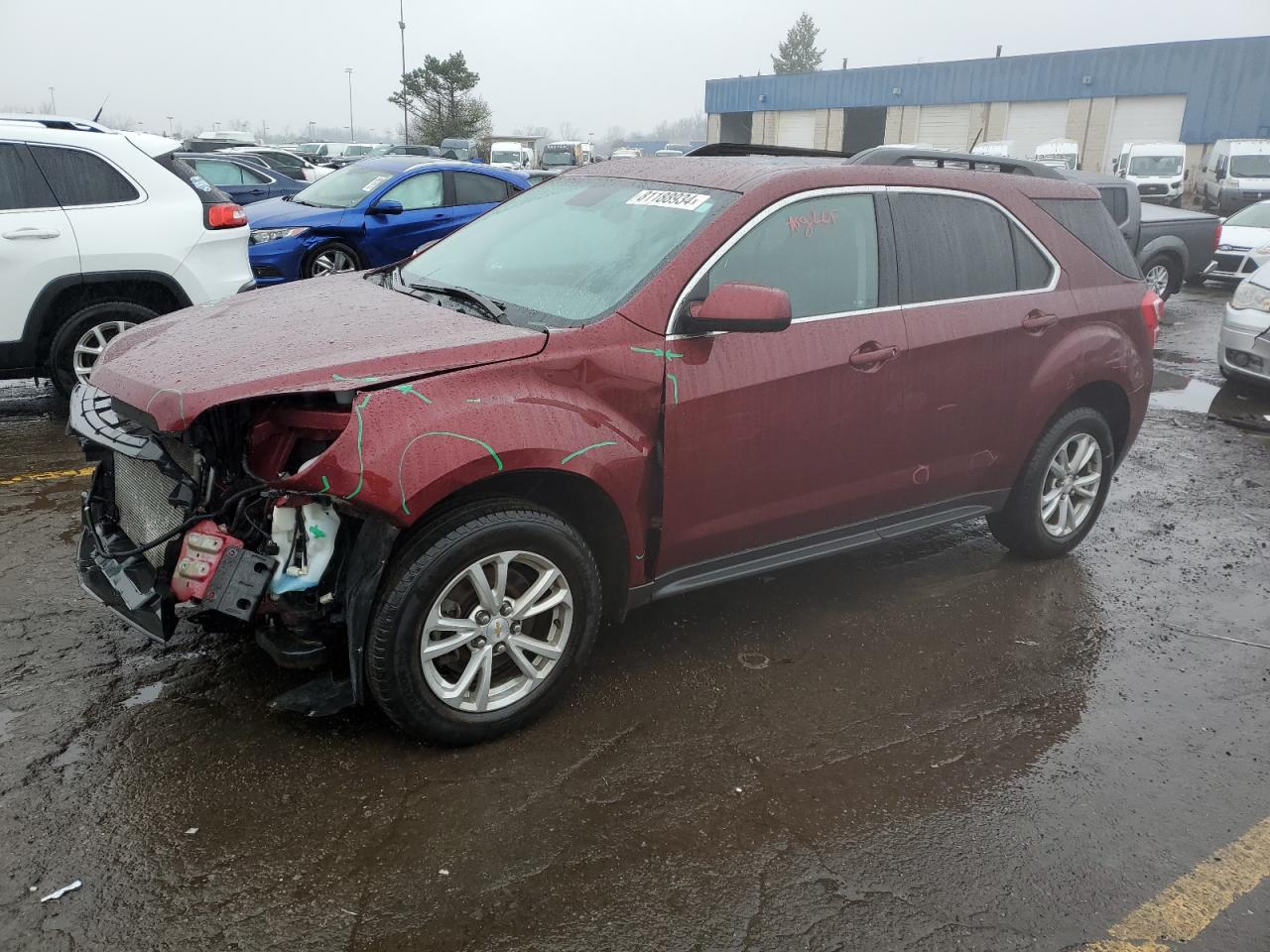 2017 Chevrolet Equinox Lt VIN: 2GNALCEK4H1511869 Lot: 81188934