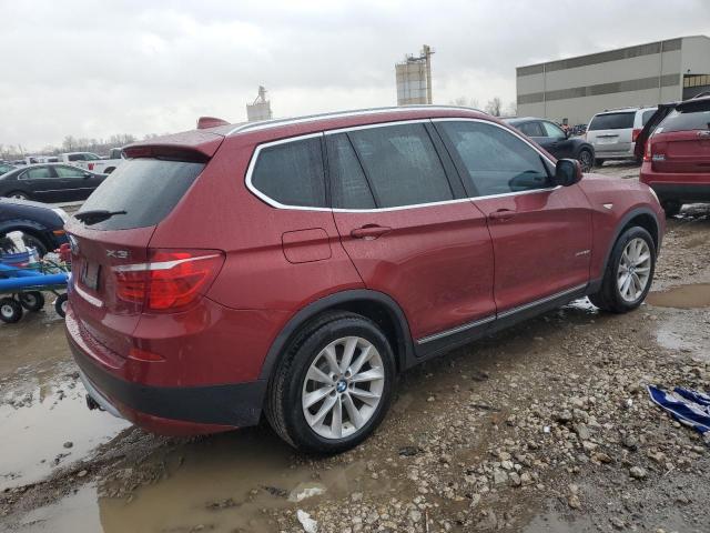  BMW X3 2013 Бургунди