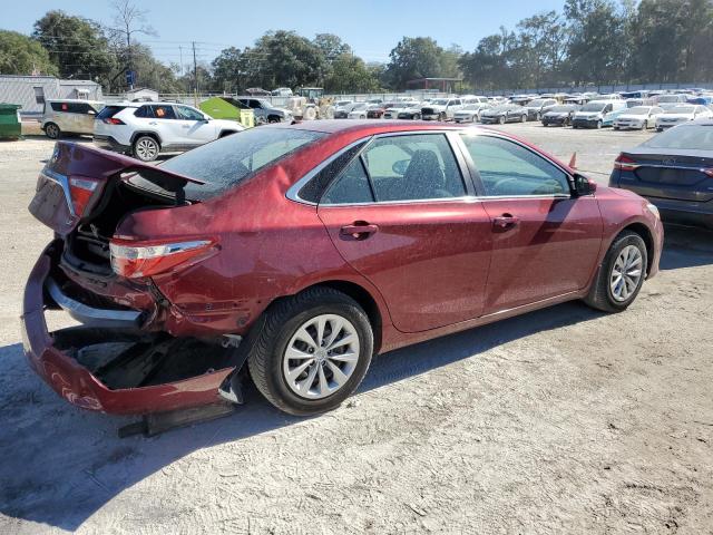  TOYOTA CAMRY 2016 Czerwony