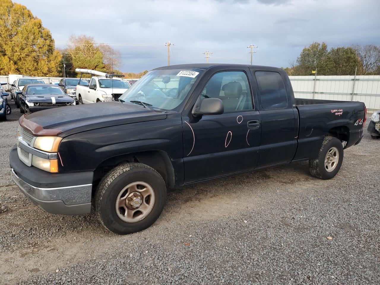 2004 Chevrolet Silverado K1500 VIN: 1GCEK19T14E172548 Lot: 81222554