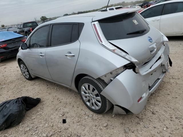  NISSAN LEAF 2016 Silver