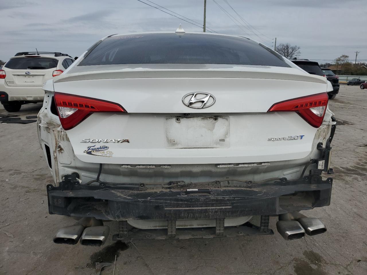 VIN 5NPE34ABXFH180989 2015 HYUNDAI SONATA no.6