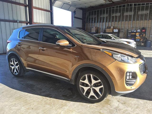  KIA SPORTAGE 2017 Коричневый