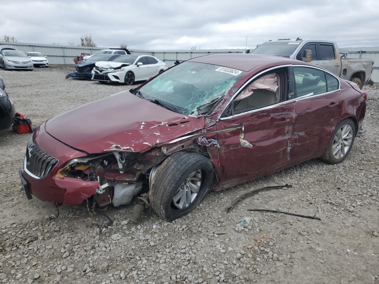 VIN 2G4GS5GX1G9116635 2016 BUICK REGAL no.1