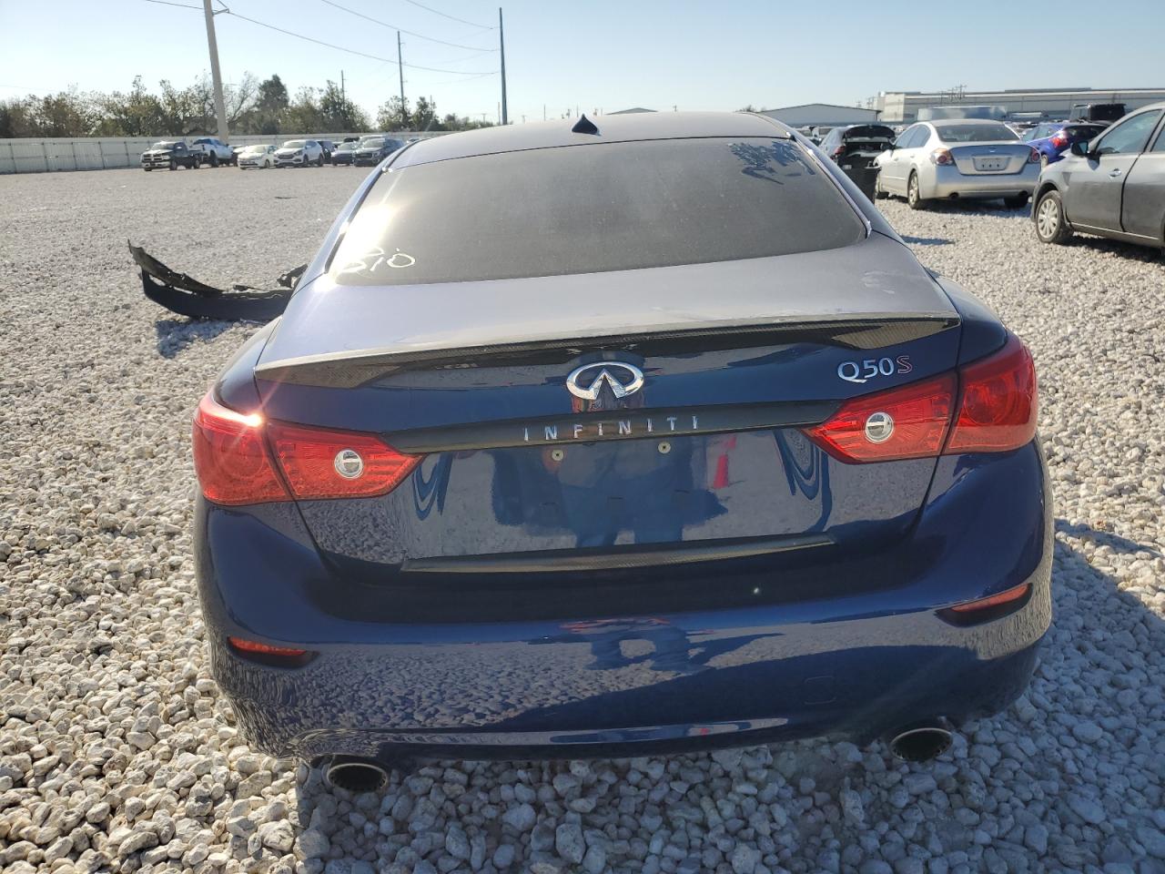 2017 Infiniti Q50 Red Sport 400 VIN: JN1FV7AP0HM850363 Lot: 80424194