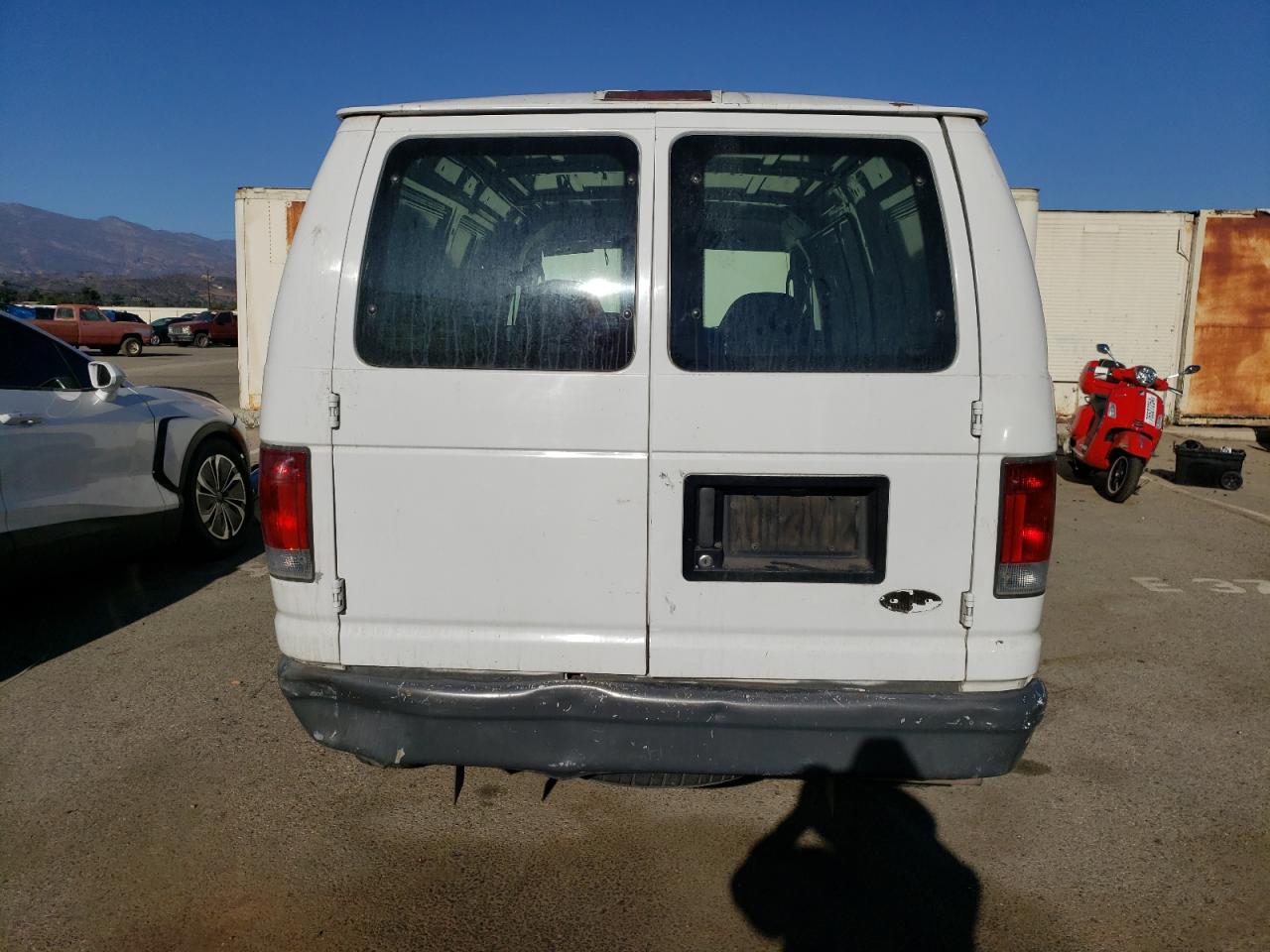 2007 Ford Econoline E150 Van VIN: 1FTNE14W97DA40124 Lot: 76270834