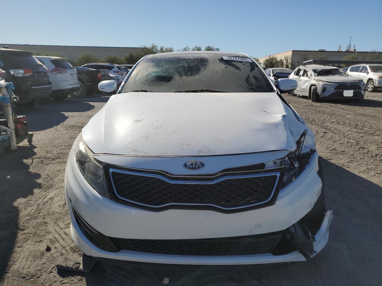 2013 Kia Optima Sx VIN: 5XXGR4A64DG104476 Lot: 78747504