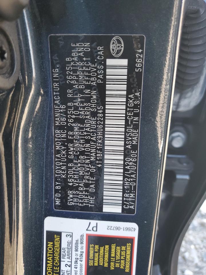 2017 Toyota Camry - Image 14