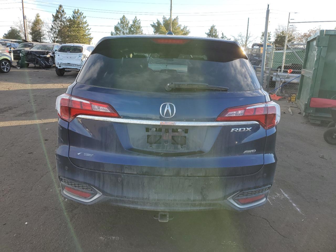 VIN 5J8TB4H79HL036572 2017 ACURA RDX no.6