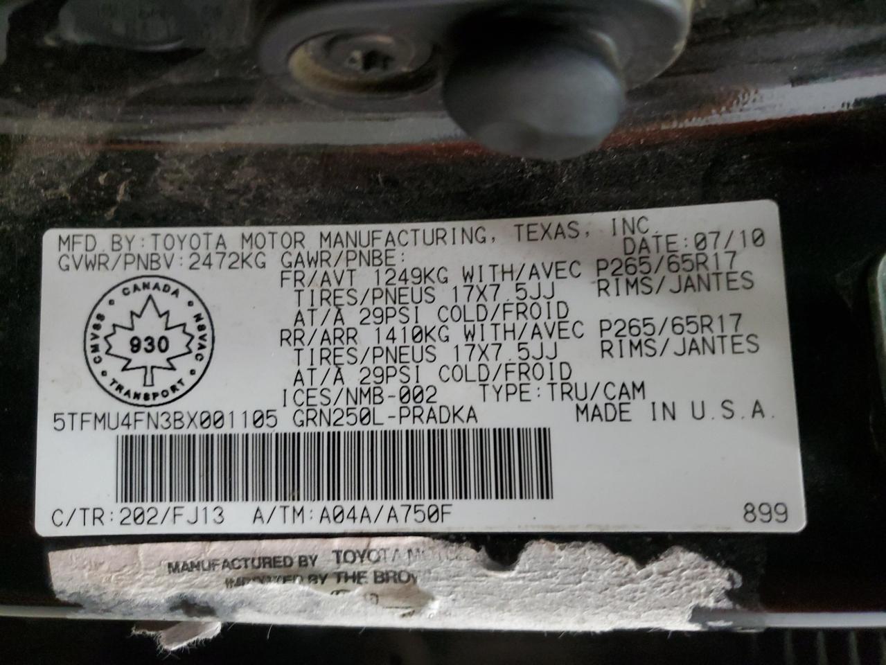 2011 Toyota Tacoma - Image 15