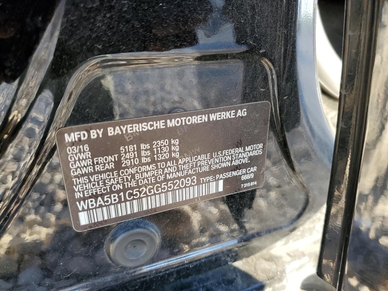 2016 BMW 5er - Image 15