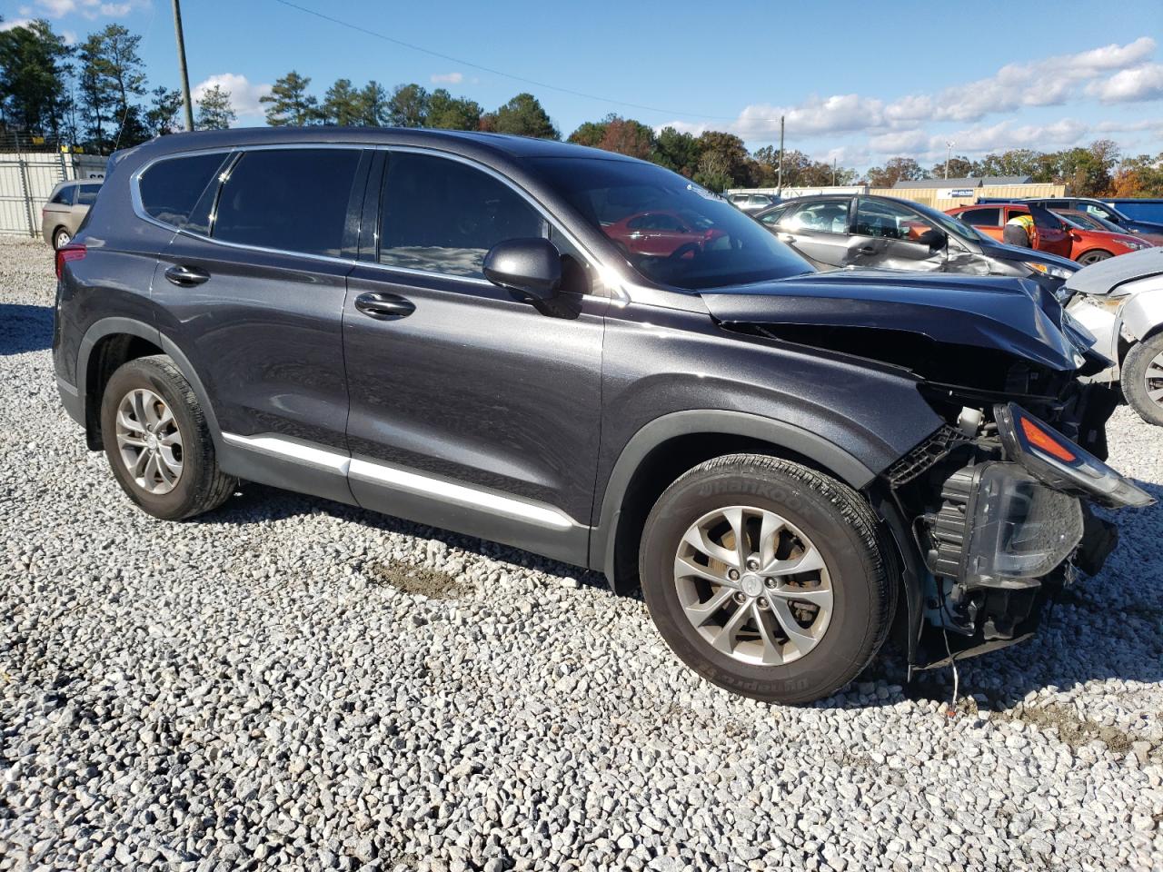 VIN 5NMS33AD9LH227341 2020 HYUNDAI SANTA FE no.4