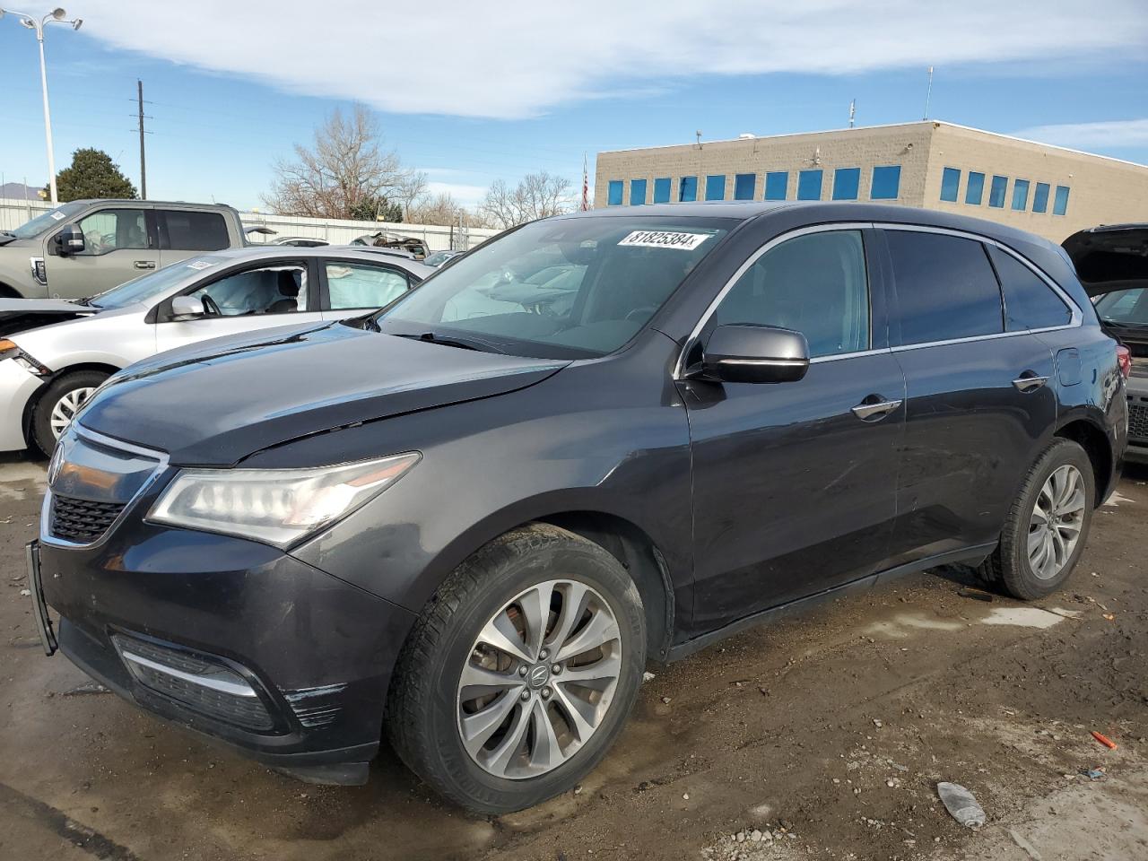 2016 Acura Mdx Technology للبيع في Littleton، CO - Front End